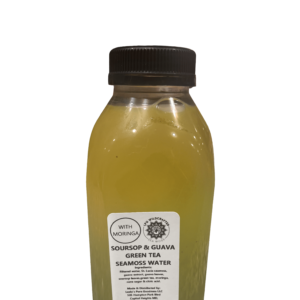 SOURSOP & GUAVA GREEN TEA SEAMOSS WATER FRONT