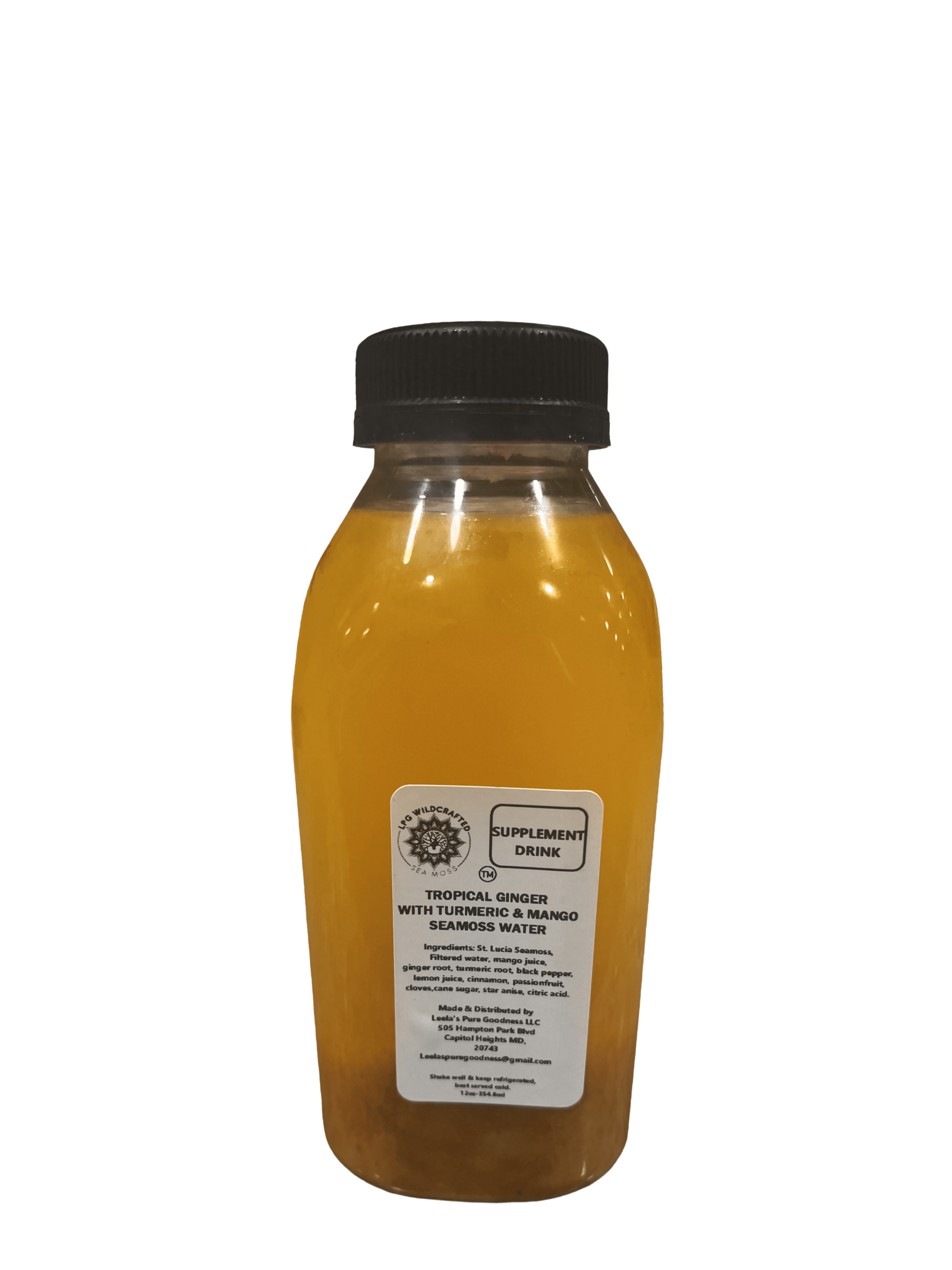 Tropical Ginger With Turmenri & Mango Seamoss Water Front